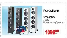 2001 Audio Video SE6000B/W 3-Way Floorstanding Speakers offer