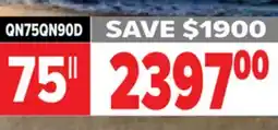 2001 Audio Video SAMSUNG 75 NEO QLED 4K TV offer