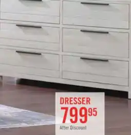 The Brick Haven Bedroom 6-Drawer Dresser, 65W x 39H - White offer