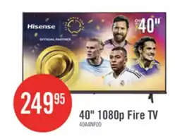 The Brick HISENSE 40 A4N LED HD Ready Smart VIDAA TV (40A4NV) offer