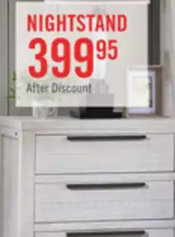 The Brick Haven Bedside 3-Drawer Nightstand with USB Port, 26W x 28H - White offer