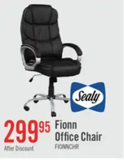 The Brick Sealy Fionn 30.5 Adjustable Office Chair - Black offer