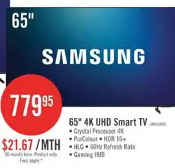 The Brick SAMSUNG 65 Q7F QLED 4K UHD Vision AI Smart Tizen OS TV (QN65Q7FAAFXZC) - 2025 Model offer