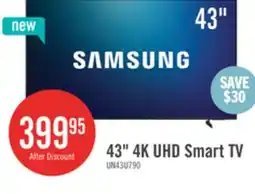The Brick SAMSUNG 43 U7900F Crystal UHD 4K Smart Tizen OS TV (UN43U7900FFXZC) - 2025 Model offer