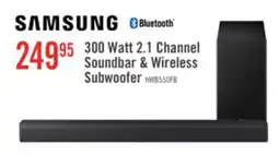 The Brick SAMSUNG B-Series 2.1 Channel Soundbar with Wireless Subwoofer (HW-B550F/ZC) offer