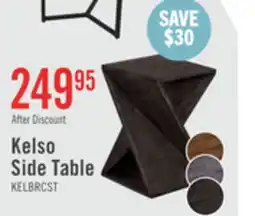 The Brick Kelso 16 Side Table - Mahogany offer