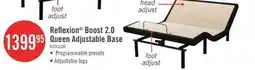 The Brick Reflexion by Sealy Boost 2.0 Queen Adjustable Base offer
