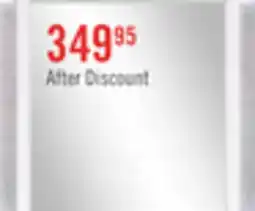 The Brick Ava Bedroom Dresser Mirror with LED Light, Glam - White offer
