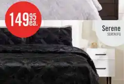The Brick Serene 3-Piece Full/Queen Comforter Set - Black offer