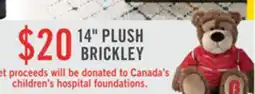 The Brick 14 PLUSH BRICKLEY offer