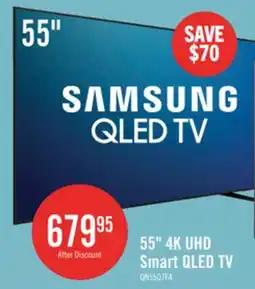 The Brick SAMSUNG 55 Q7F QLED 4K UHD Vision AI Smart Tizen OS TV (QN55Q7FAAFXZC) - 2025 Model offer