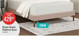 The Brick Ocean Queen Platform Base offer