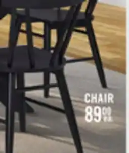 The Brick Remi Dining Chair with Curved Spindle-Back - Brown offer