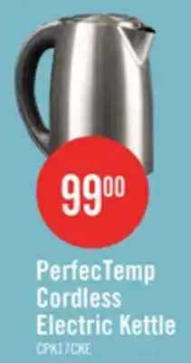 The Brick Cuisinart PerfecTemp Cordless Electric Programmable Kettle - CPK-17C offer