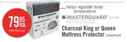 The Brick Masterguard Charcoal Tencel King Mattress Protector offer