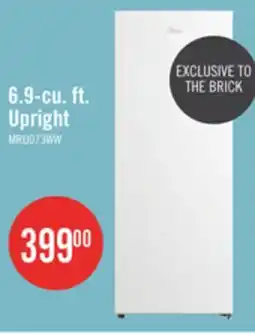 The Brick Midea 6.9 Cu. Ft. Convertible Upright Refrigerator-Freezer - MRU07B3AWW offer