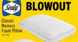 The Brick Sealy Classic Memory Foam Pillow offer