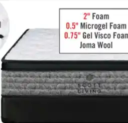 The Brick Scott Living Braemar Eurotop Firm Queen Mattress offer