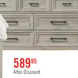The Brick Lara Bedroom 7-Drawer Dresser, 60.6W x 38H - Antique Grey offer