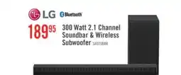 The Brick LG 2.1 CH Bluetooth Dolby Digital Soundbar with Wireless Subwoofer (S40T.DCANLLK) offer
