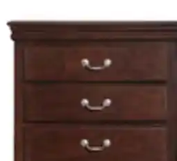 The Brick Marco Bedroom Chest of Drawers, 5-Drawer, 32W x 48H - Cherry Brown offer