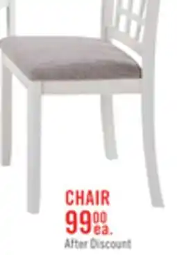 The Brick Dena Counter-Height Dining Chair with Linen-Look Fabric - Dove Grey offer