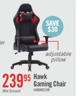 The Brick Hawk 27.5 Ergonomic Gaming Chair - Black & Red offer