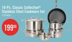 The Brick Cuisinart 10-Piece Classic Collection Stainless Steel Cookware Set - CSS-10BC offer
