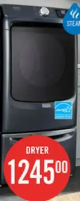 The Brick Maytag 7.4 Cu. Ft. Pet Pro Smart Electric Dryer - Midnight Steel - YMED7020RF offer