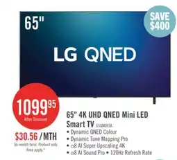 The Brick LG 65 QNED85 evo AI Mini-LED 4K UHD Smart webOS TV (65QNED85AUA.ACC) - 2025 Model offer