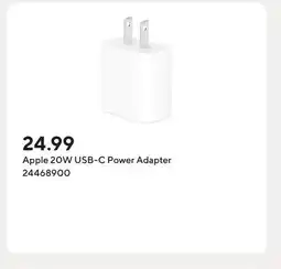 Staples Apple 20W USB-C Power Adapter offer