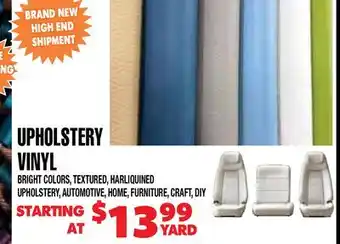 Len's Mill Stores UPHOLSTERY VINYL offer