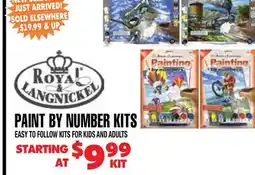 Len's Mill Stores PAINT BY NUMBER KITS offer