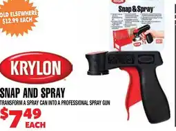 Len's Mill Stores KRYLON SNAP AND SPRAY offer