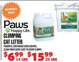 Len's Mill Stores CLUMPING CAT LITTER offer