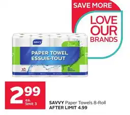 Rexall SAVVY Paper Towels offer