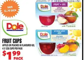 Len's Mill Stores DOLE FRUIT CUPS offer