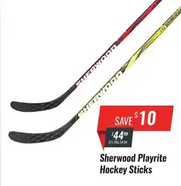 Hockey Life SHERWOOD PLAYRITE HOCKEY STICKS offer