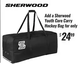 Hockey Life SHERWOOD CORE HOCKEY BAG offer