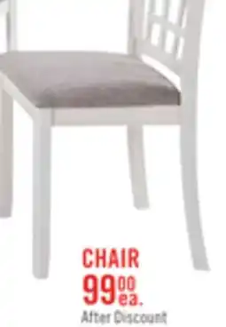 The Brick Dena Dining Chair with Linen-Look Fabric - Dove Grey offer