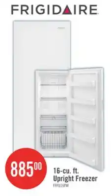 The Brick Frigidaire 16 Cu. Ft. Upright Freezer - FFFU16F2VW offer