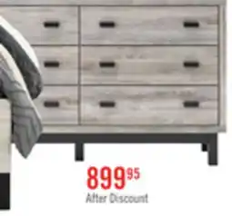 The Brick Zen Bedroom 6-Drawer Dresser, 62W x 35.6H - Grey offer