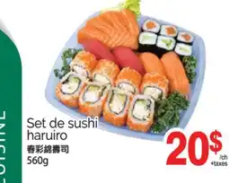 T&T Supermarket SET DE SUSHI HARUIRO, 560G offer