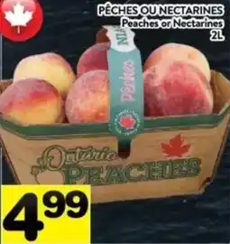 Supermarché PA Peaches or Nectarines offer