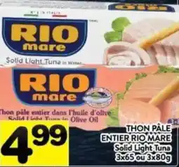 Supermarché PA Solid light tuna offer