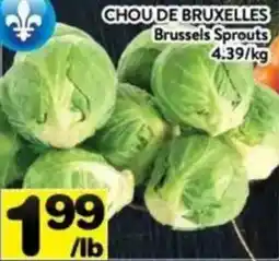 Supermarché PA Brussels Sprouts offer