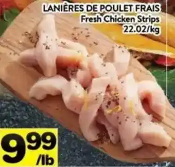 Supermarché PA Fresh Chicken Strips offer