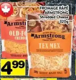 Supermarché PA Armstrong shredded cheese offer