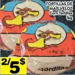 Supermarché PA Corn Tortillas offer