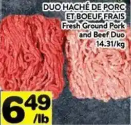 Supermarché PA Fresh Ground Pork and Beef Duo offer